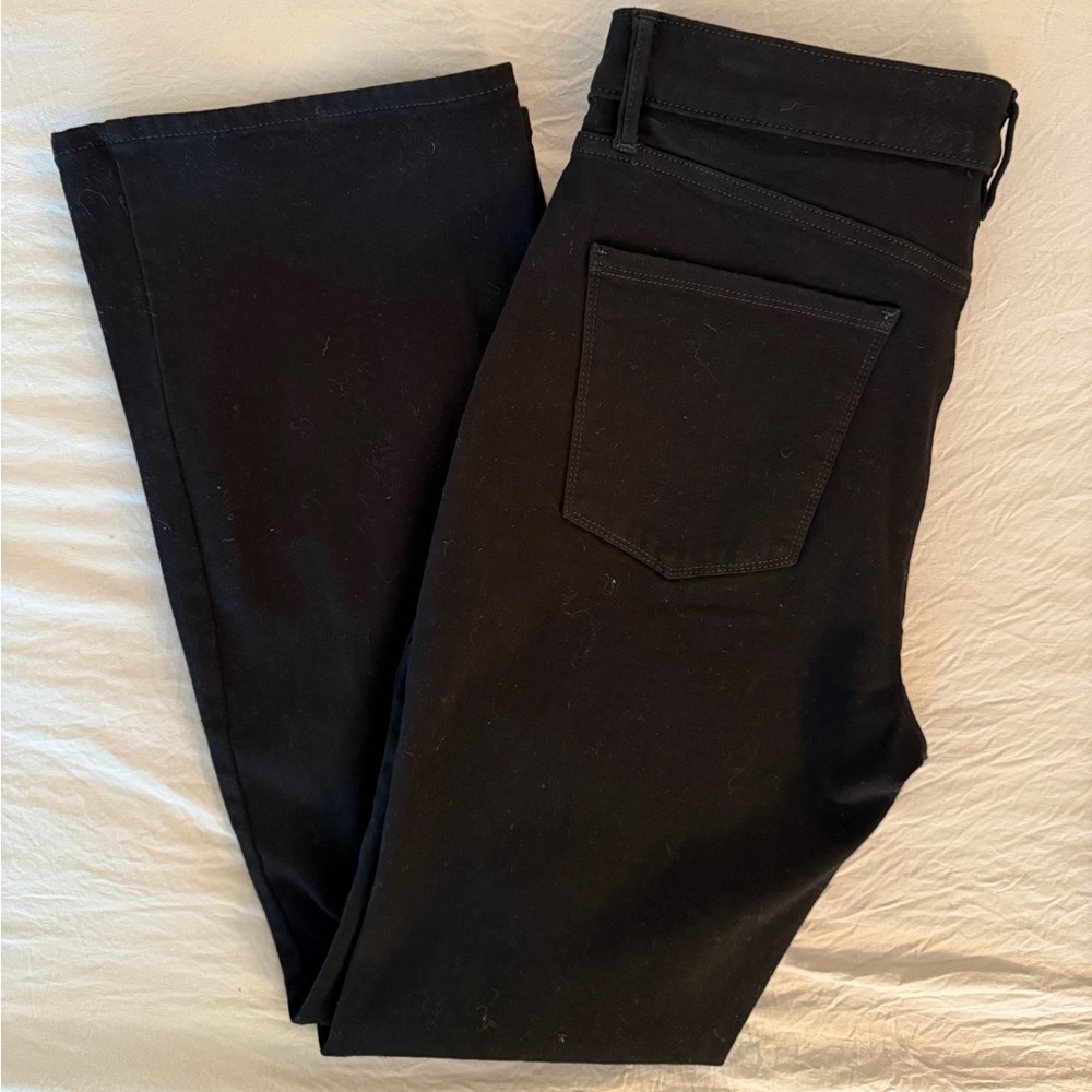 White House Black Market Skinny Flare Black Jeans
